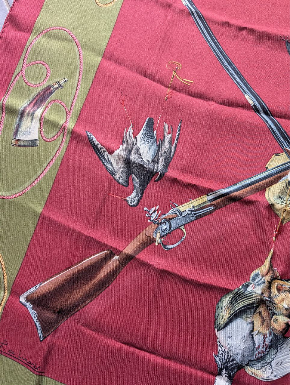 Hermes Foulard - Les Fusils